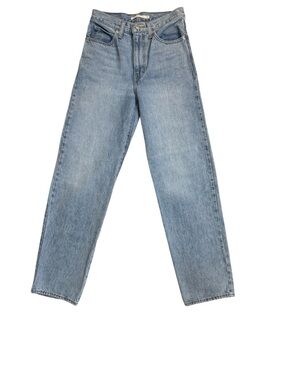 Levi’s 94 Baggy Jeans Size 24 High Rise Loose Fit Light Wash